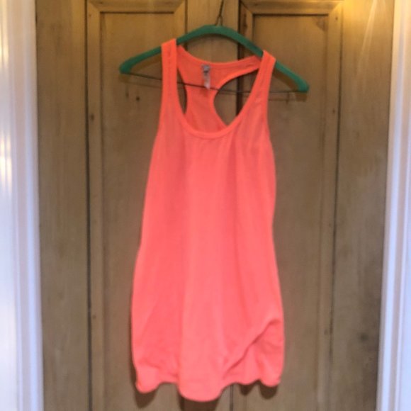 Orange Racerback Tank - Picture 2 of 4